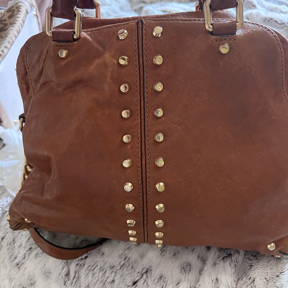 MICHAEL Kors Handbag ASTOR LG WALNUT Satchel Leather -  previously loved